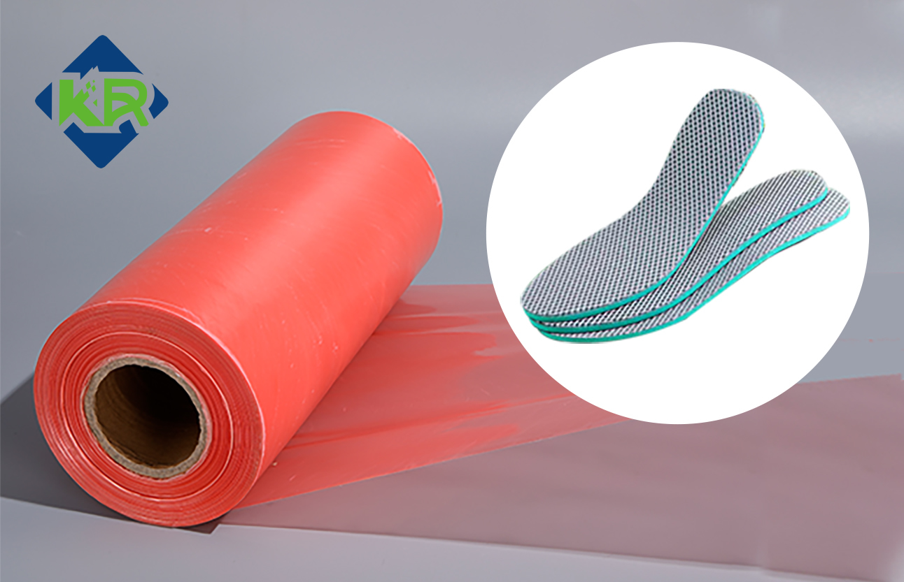 Special hot melt adhesive film for insoles